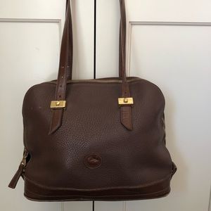 Vintage Dooney & Bourke AWL Brown Bag w/serial #